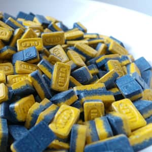 Blue and Yellow IKEA MDMA